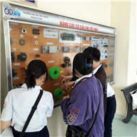 ĐÓN TIẾP ĐOÀN HỌC SINH TRƯỜNG THCS ÂU CƠ, NHA TRANG  ĐẾN THAM QUAN KHOA CƠ KHÍ