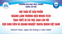 Hội thảo về sản phầm ngành lạnh thương hiệu MOON-TECH và Giao lưu cùng Cựu sinh viên