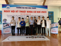 SINH VIÊN NGÀNH KỸ THUẬT CƠ ĐIỆN TỬ  THAM GIA NGÀY HỘI KỸ THUẬT KHOA CƠ KHÍ