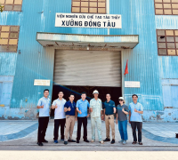 BỘ MÔN NHIỆT LẠNH ĐI THAM QUAN THỰC TẾ HỆ THỐNG ĐHKK TRÊN TÀU BIỂN