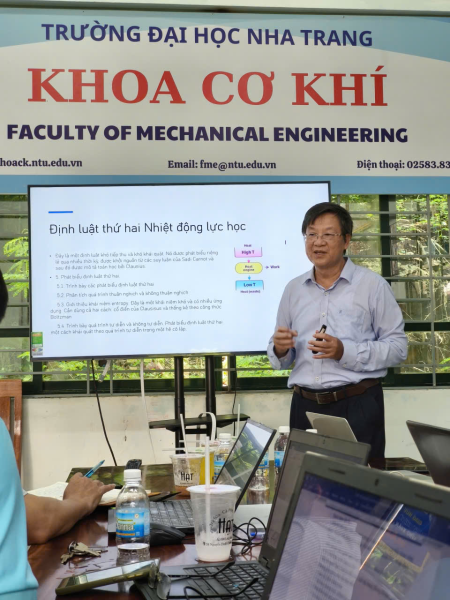 SINH HOẠT HỌC THUẬT - BỘ MÔN KỸ THUẬT NHIỆT LẠNH