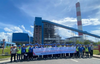 SINH VIÊN K67 THAM QUAN NHÀ MÁY NHIỆT ĐIỆN VÂN PHONG