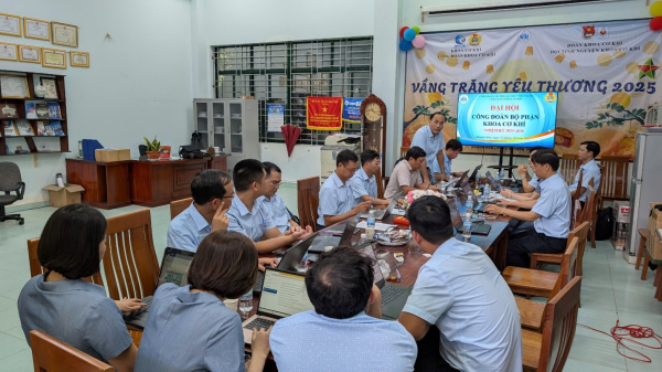 ĐẠI HỘI CÔNG ĐOÀN KHOA CƠ KHÍ NHIỆM KỲ 2025–2030 