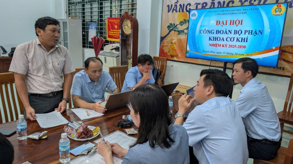 ĐẠI HỘI CÔNG ĐOÀN KHOA CƠ KHÍ NHIỆM KỲ 2025–2030 