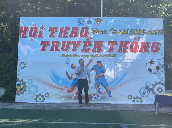 CHUNG KẾT GIẢI BÓNG ĐÁ & BẾ MẠC HỘI THAO TRUYỀN THỐNG SV KHOA CƠ KHÍ 2025–2026