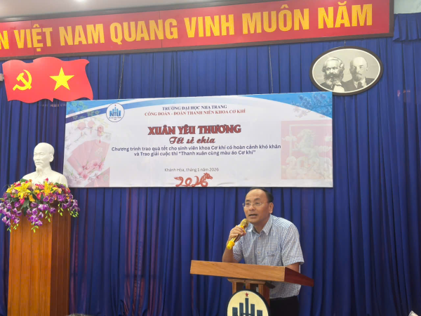 KHOA CƠ KHÍ TỔ CHỨC XUÂN YÊU THƯƠNG TẾT CHIA SẺ 2026