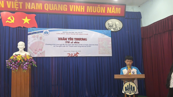 KHOA CƠ KHÍ TỔ CHỨC XUÂN YÊU THƯƠNG TẾT CHIA SẺ 2026