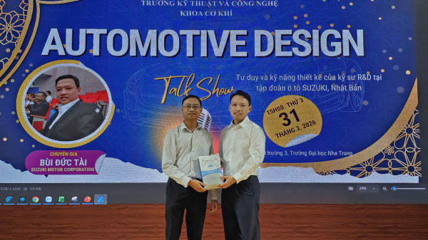 TALK SHOW “AUTOMOTIVE DESIGN” THÀNH CÔNG TẠI KHOA CƠ KHÍ – TRƯỜNG KỸ THUẬT VÀ CÔNG NGHỆ