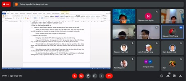 CÔNG ĐOÀN PHỐI HỢP VỚI BAN CHỦ NHIỆM KHOA CƠ KHÍ TỔ CHỨC HỘI NGHỊ TỔNG KẾT NĂM HỌC 2020-2021