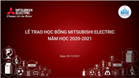 LỄ TRAO HỌC BỔNG MITSUBISHI ELECTRIC + HỘI THẢO CHUYÊN NGÀNH