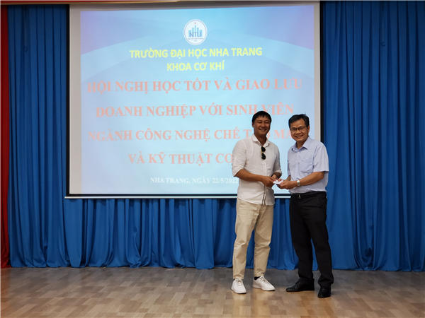 HỘI NGHỊ HỌC TỐT VÀ GIAO LƯU GIỮA DOANH NGHIỆP VỚI SINH VIÊN NGÀNH CHẾ TẠO MÁY VÀ KỸ THUẬT CƠ KHÍ