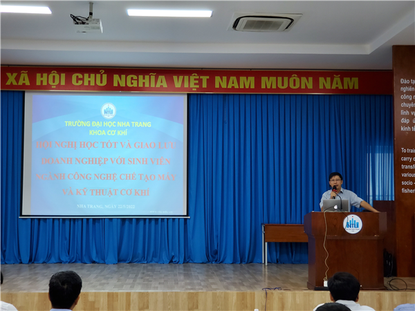 HỘI NGHỊ HỌC TỐT VÀ GIAO LƯU GIỮA DOANH NGHIỆP VỚI SINH VIÊN NGÀNH CHẾ TẠO MÁY VÀ KỸ THUẬT CƠ KHÍ