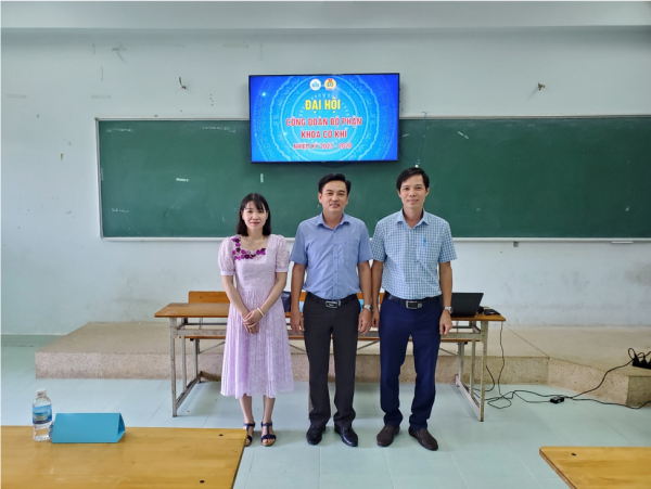 KHOA CƠ KHÍ TỔ CHỨC THÀNH CÔNG ĐẠI HỘI CÔNG ĐOÀN BỘ PHẬN NHIỆM KỲ 2023 - 2028