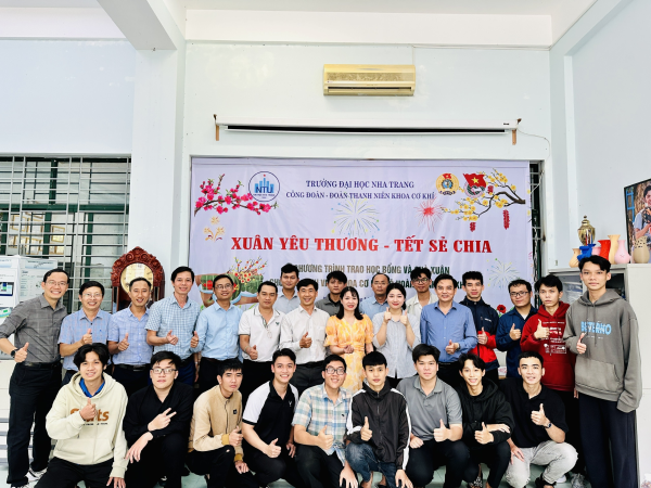Xuân Yêu Thương - Tết Sẻ Chia" - Chương Trình Ý Nghĩa của Khoa Cơ Khí