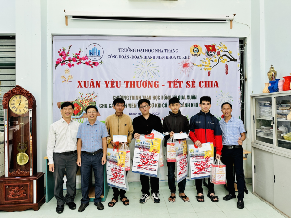 Xuân Yêu Thương - Tết Sẻ Chia" - Chương Trình Ý Nghĩa của Khoa Cơ Khí