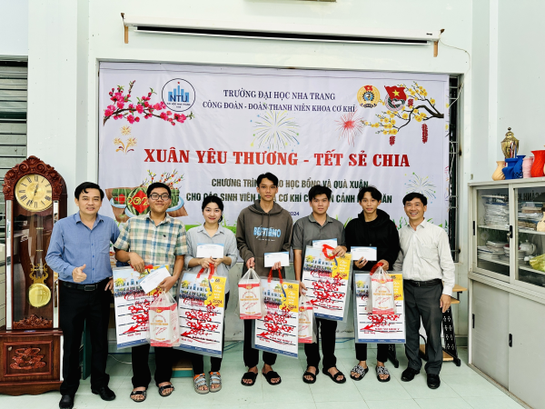 Xuân Yêu Thương - Tết Sẻ Chia" - Chương Trình Ý Nghĩa của Khoa Cơ Khí