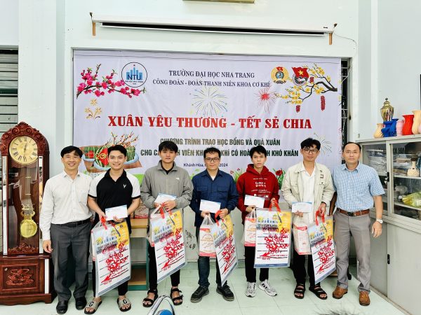 Xuân Yêu Thương - Tết Sẻ Chia" - Chương Trình Ý Nghĩa của Khoa Cơ Khí