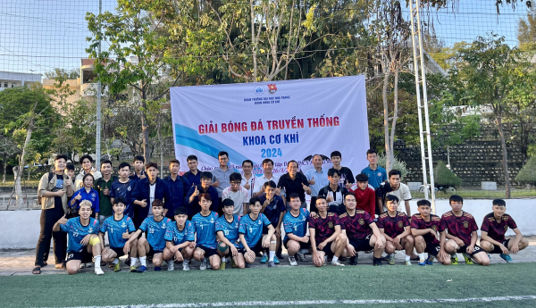 KHAI MẠC GIẢI BÓNG ĐÁ TRUYỀN THỐNG KHOA CƠ KHÍ 2024