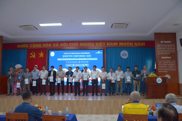 KHOA CƠ KHÍ TỔ CHỨC THÀNH CÔNG HỘI THẢO KHOA HỌC CÔNG NGHỆ VÀ KỸ THUẬT CƠ KHÍ THUỶ SẢN THÔNG MINH 2025