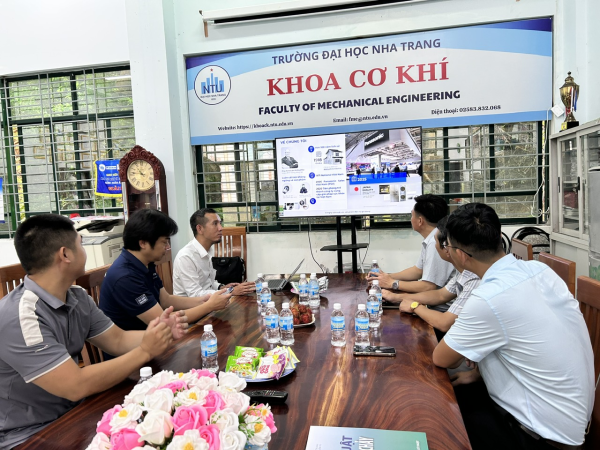 Panasonic Vietnam xúc tiến hợp tác với Bộ môn Kỹ thuật Nhiệt lạnh, Trường Đại học Nha Trang