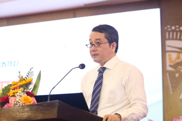 LÃNH ĐẠO KHOA CƠ KHÍ CHIA SẺ THAM LUẬN LIÊN KẾT TRƯỜNG/VIỆN - DOANH NGHIỆP TRONG HỢP TÁC QUỐC TẾ TẠI HỘI THẢO CỦA NAFOSTED 