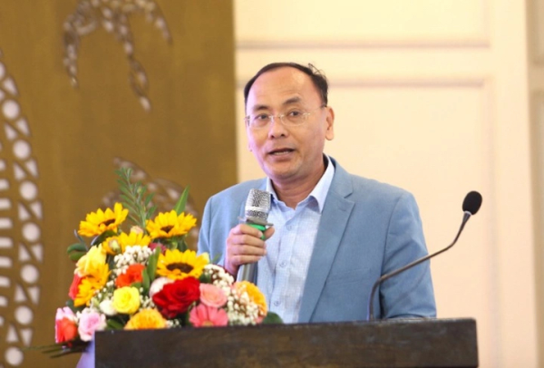 LÃNH ĐẠO KHOA CƠ KHÍ CHIA SẺ THAM LUẬN LIÊN KẾT TRƯỜNG/VIỆN - DOANH NGHIỆP TRONG HỢP TÁC QUỐC TẾ TẠI HỘI THẢO CỦA NAFOSTED 